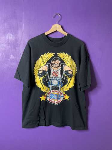 90s popeye t-shirt vintage - Gem