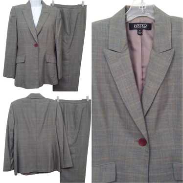 Kasper 1-button suit jacket/flat - Gem