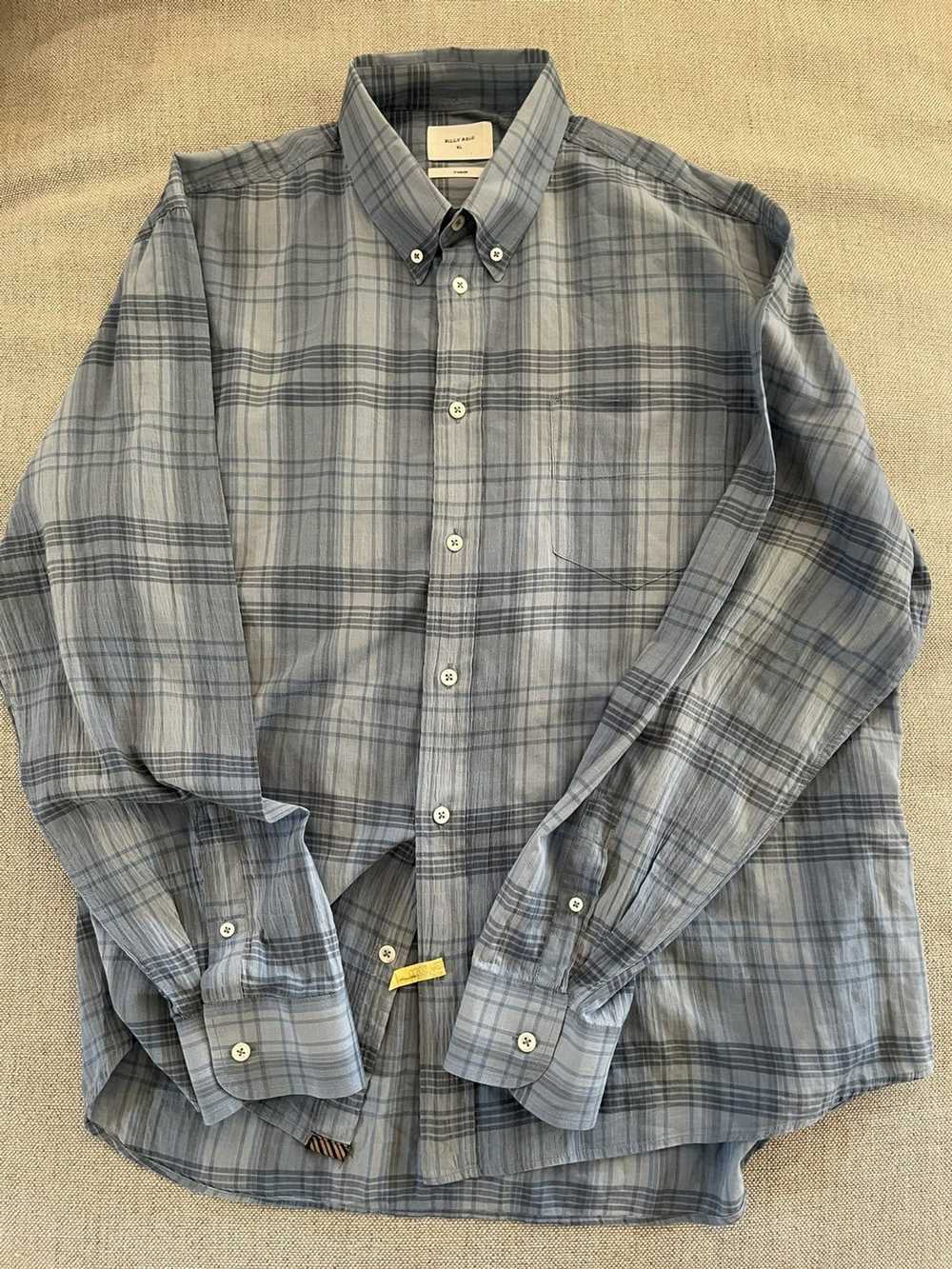 Billy Reid Check Print Button Down - image 1