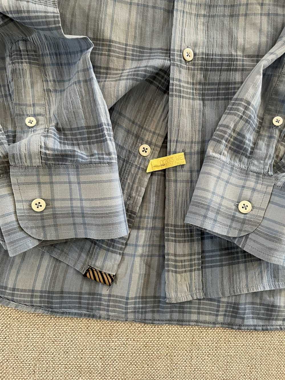 Billy Reid Check Print Button Down - image 2