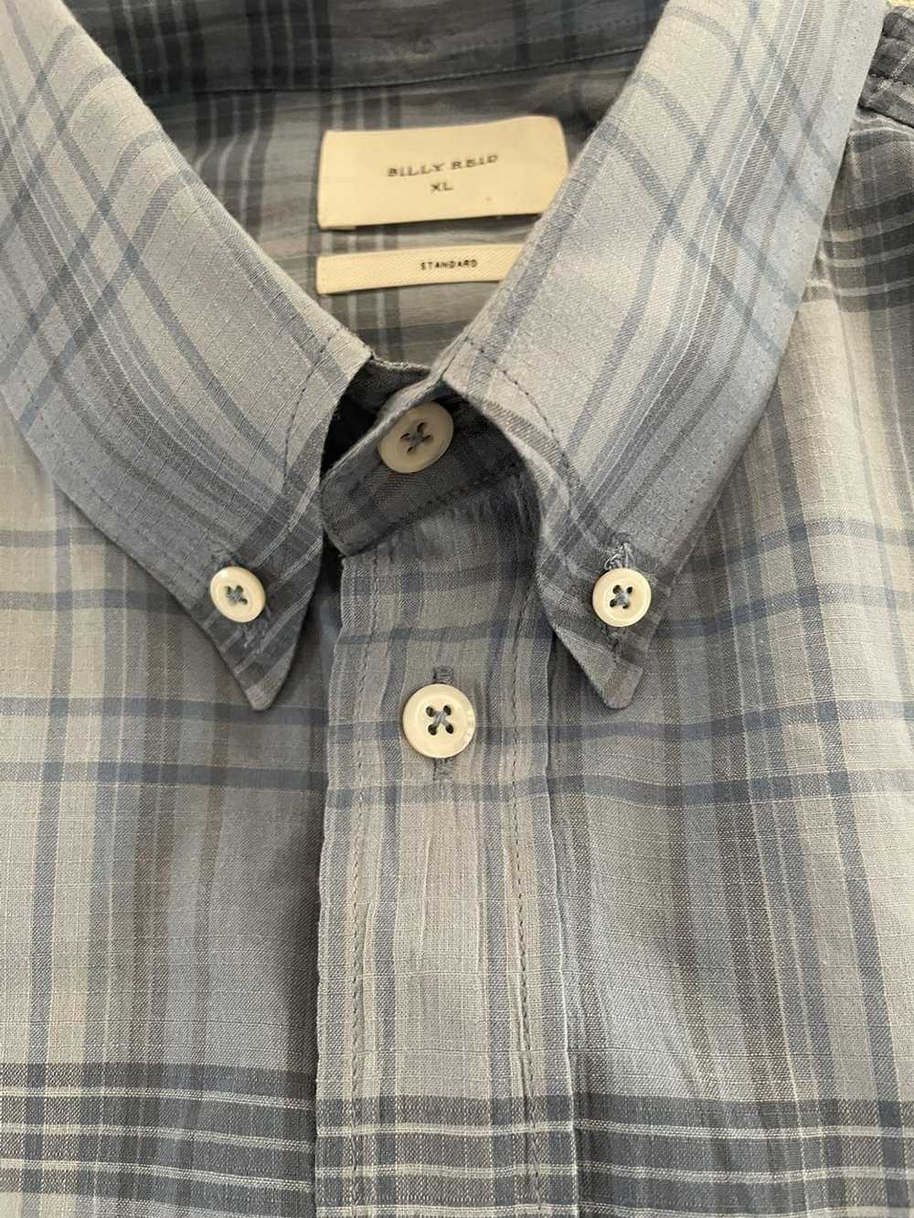 Billy Reid Check Print Button Down - image 3