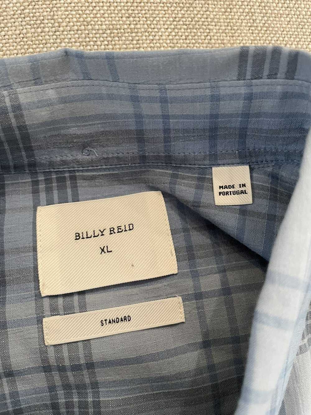 Billy Reid Check Print Button Down - image 4