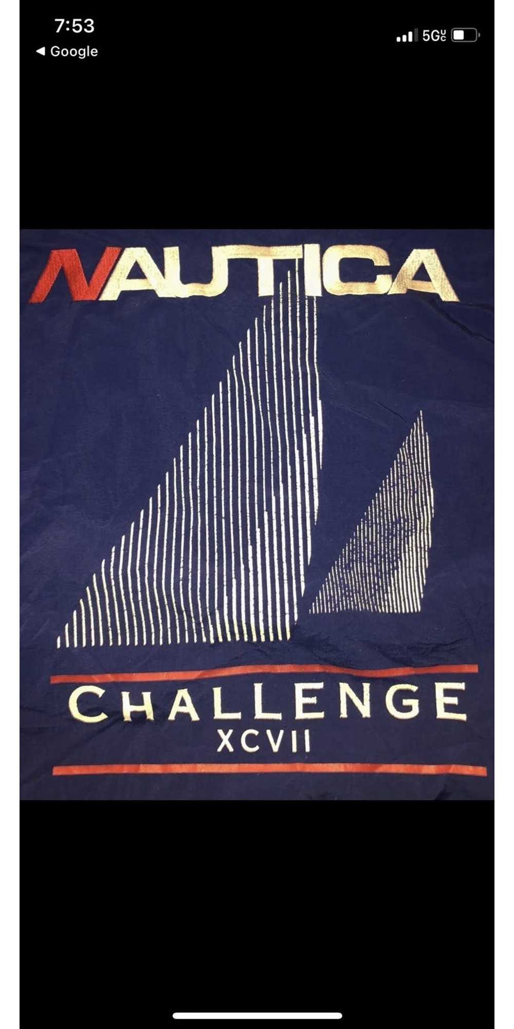 Nautica Vintage NAUTICA 90s Sailing CHALLENGE XCV… - image 3