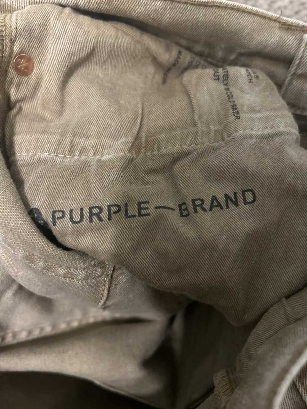 Purple × Purple Brand Beige repair Purple brand j… - image 7