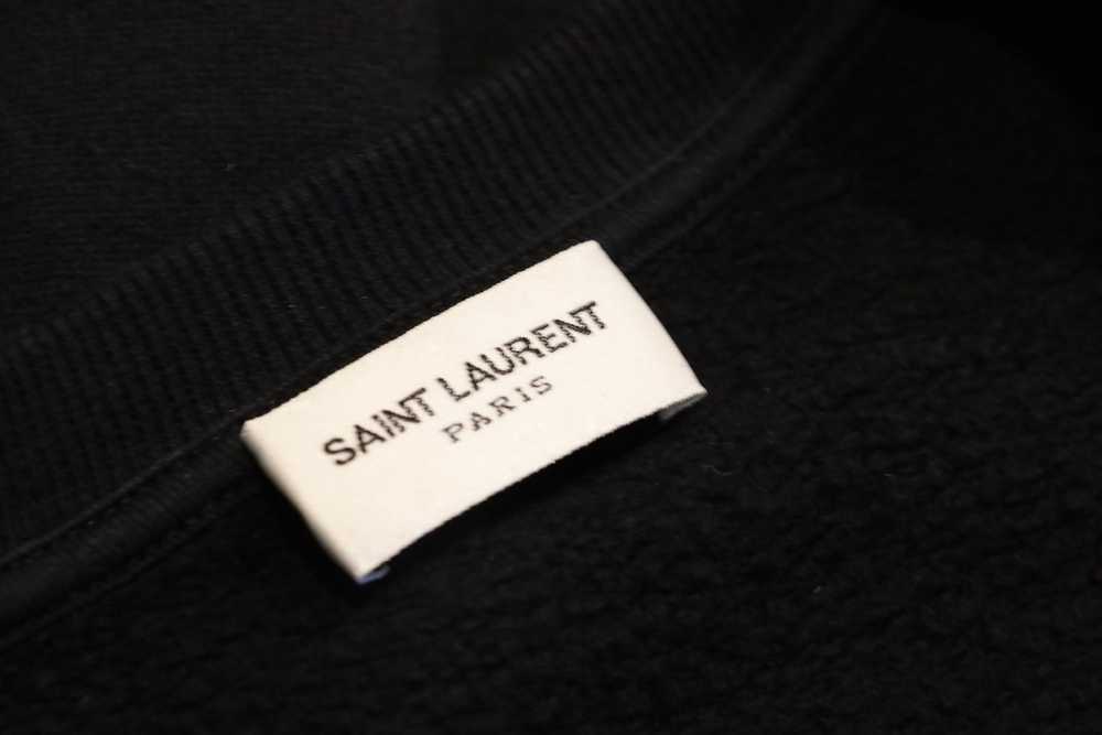 Yves Saint Laurent 圣罗兰 YSL Logo-Print Sweatshirt - image 5