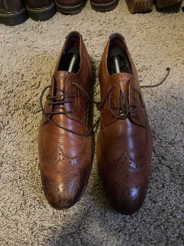 Ted Baker Ted Baker Brown Wingtip Oxford Dress Sho