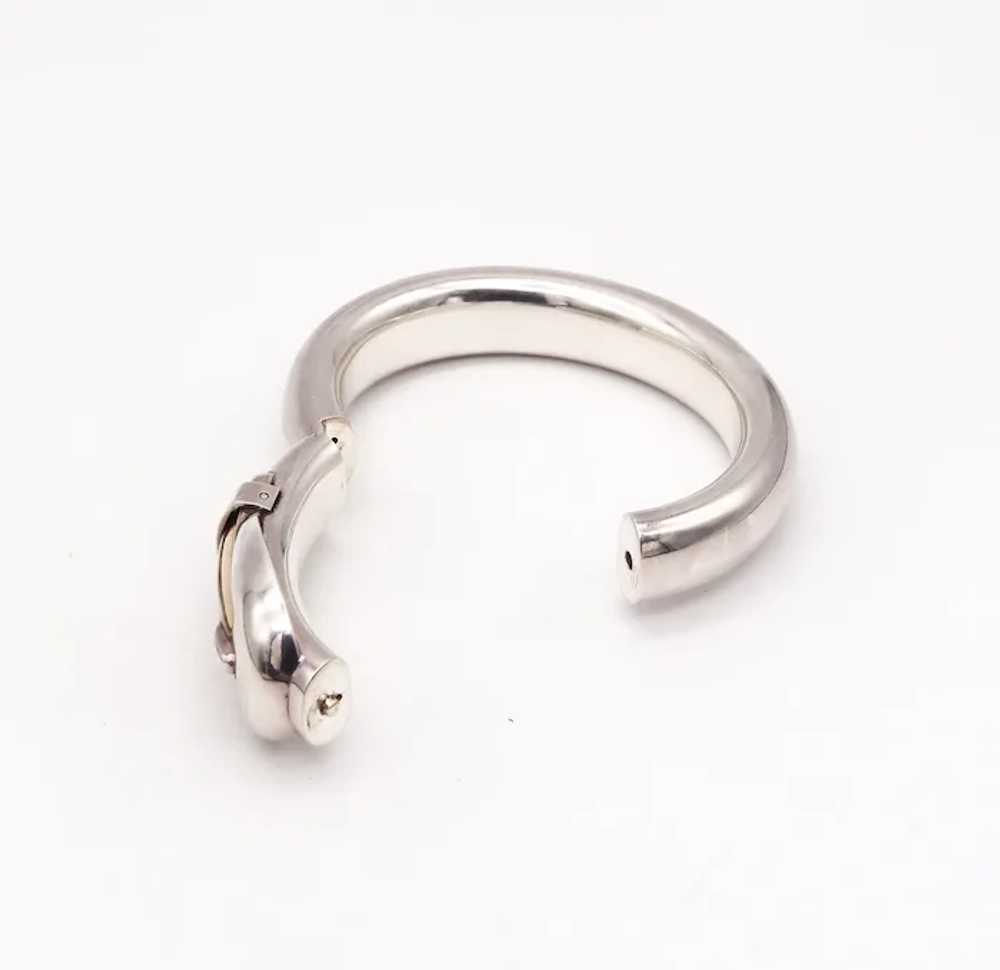 Gucci Milano 1975 Vintage Buckle Bangle Bracelet … - image 7