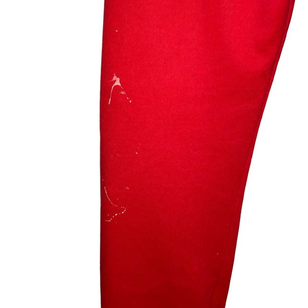 NFL × Nutmeg NFL Nutmeg red sweatpants pants vint… - image 8