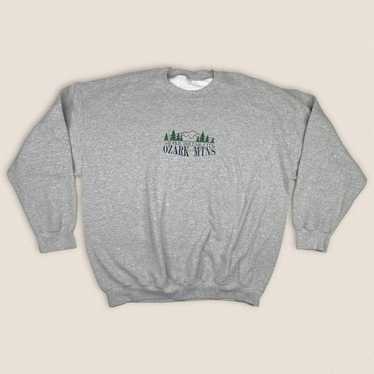 Vintage Vintage 90s sweatshirt Missouri ozark cre… - image 1