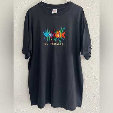 Vintage Super Bowl XXXIII 1999 T Shirt Tee Miro Size Xtra 