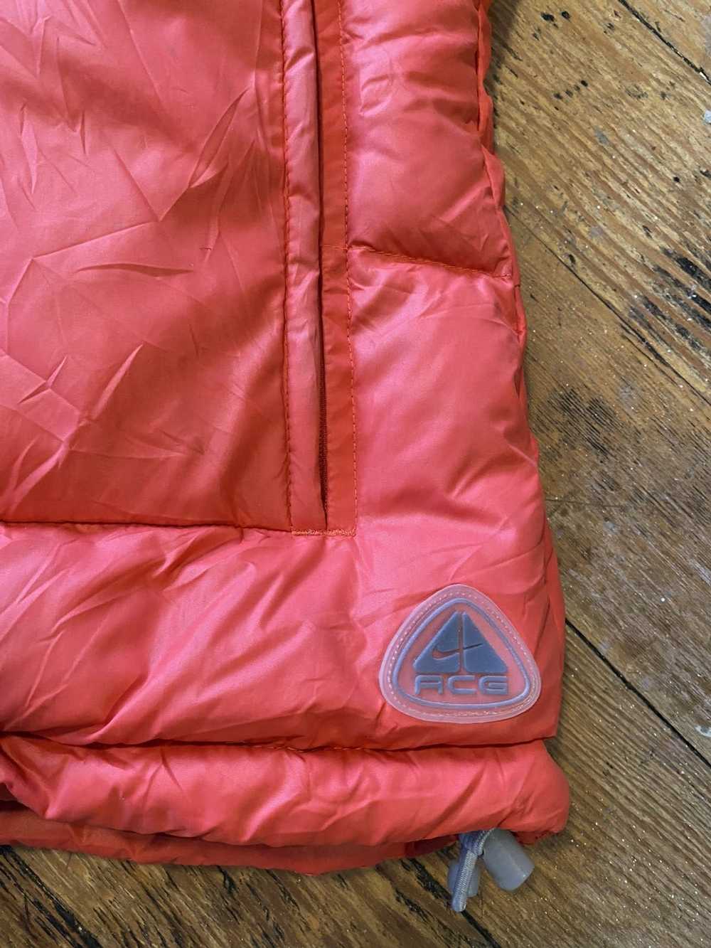 Nike × Nike ACG × Vintage Nike ACG Red Hooded Vest - image 2