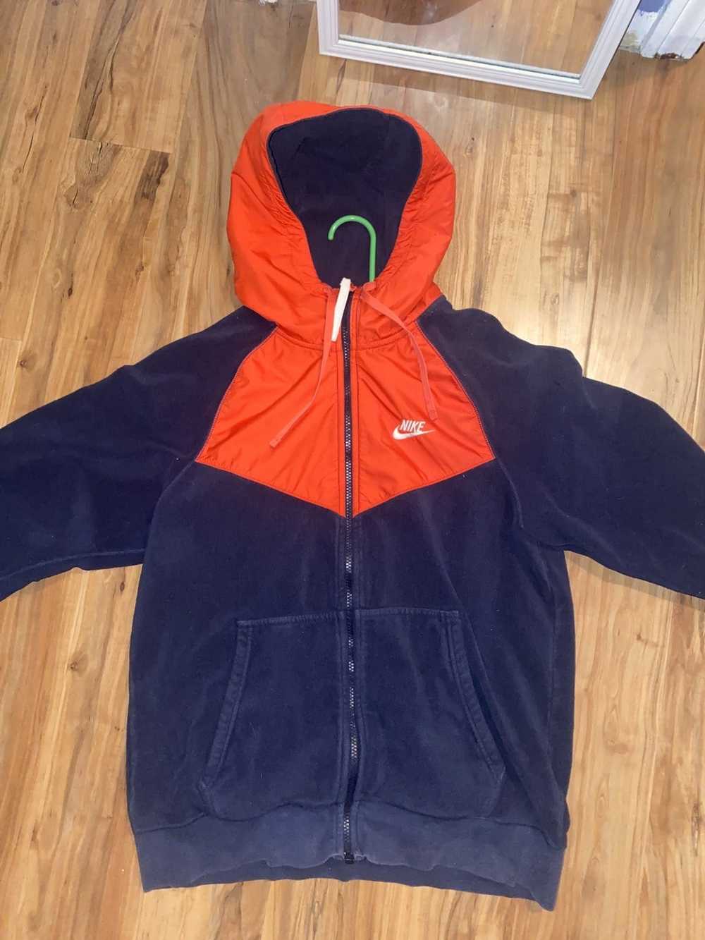 mens red nike windbreaker