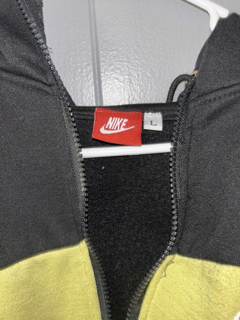 Nike Y2K Nike big swoosh zip up - image 3