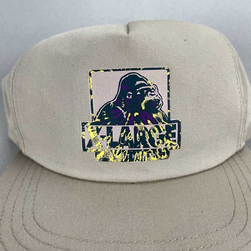 X Large × Xlarge XLarge Hat Cap Snapback Tan Los … - image 3
