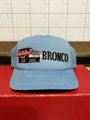 American Needle Ford Bronco 4x4 Gray Casual Snapback Hat