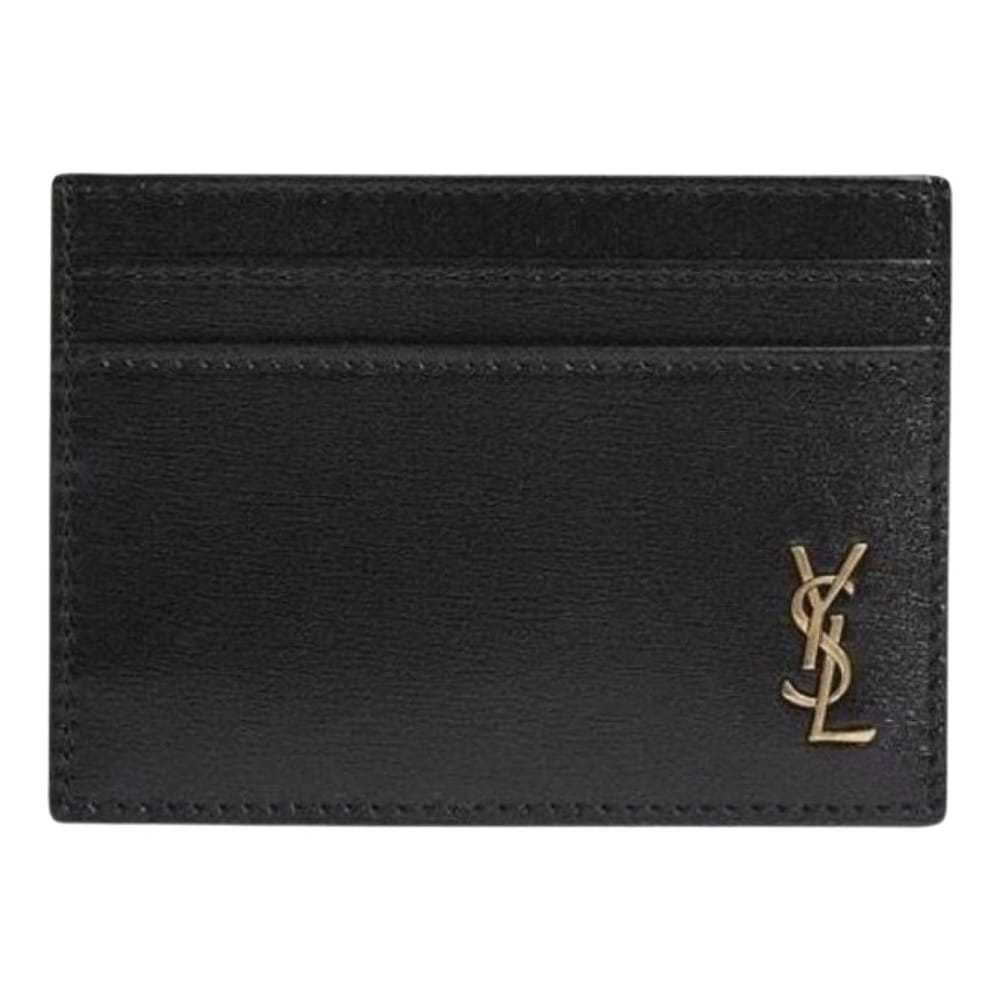Yves Saint Laurent Leather card wallet - image 1
