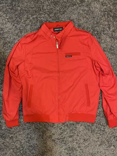 Members Only Red Members Only Racer Jacket