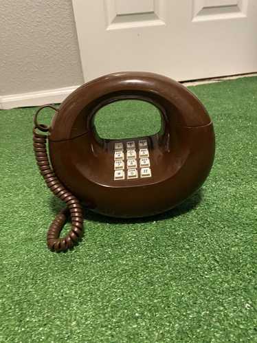 Vintage Vintage Brown Donut Phone