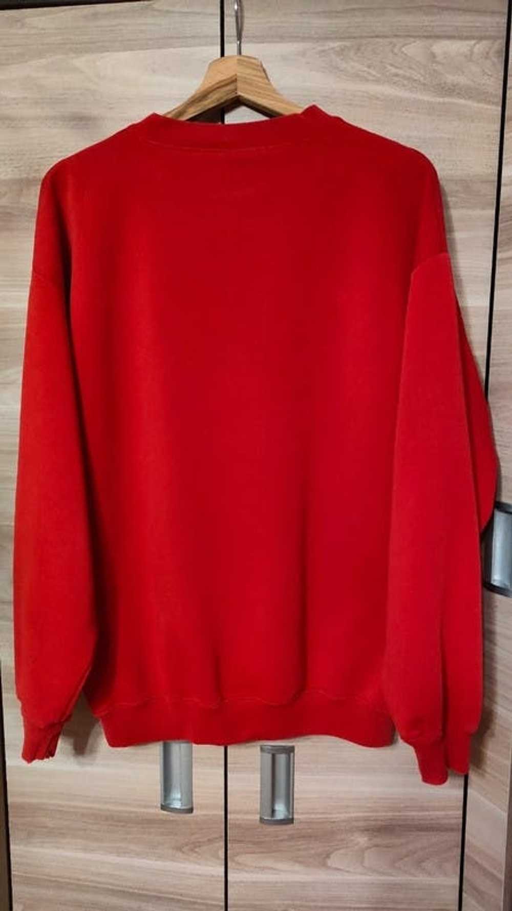 Vintage Acorn Leisure Red Sweatshirt L/XL Black C… - image 2