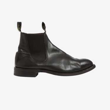 RM williams Men's Cuban Heel Gray Suede Boots Size UK 7 G /US 8