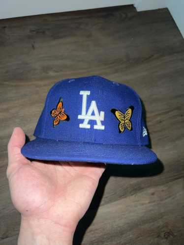 New Era Los Angeles Dodgers Pride Flag Patch 59FIFTY FITTED Hat LGBTQ Size  7 1/8