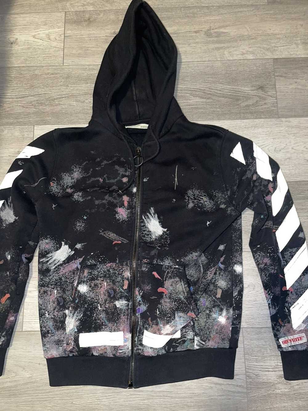 Off-White Off white Galaxy brushed hoodie - image 1