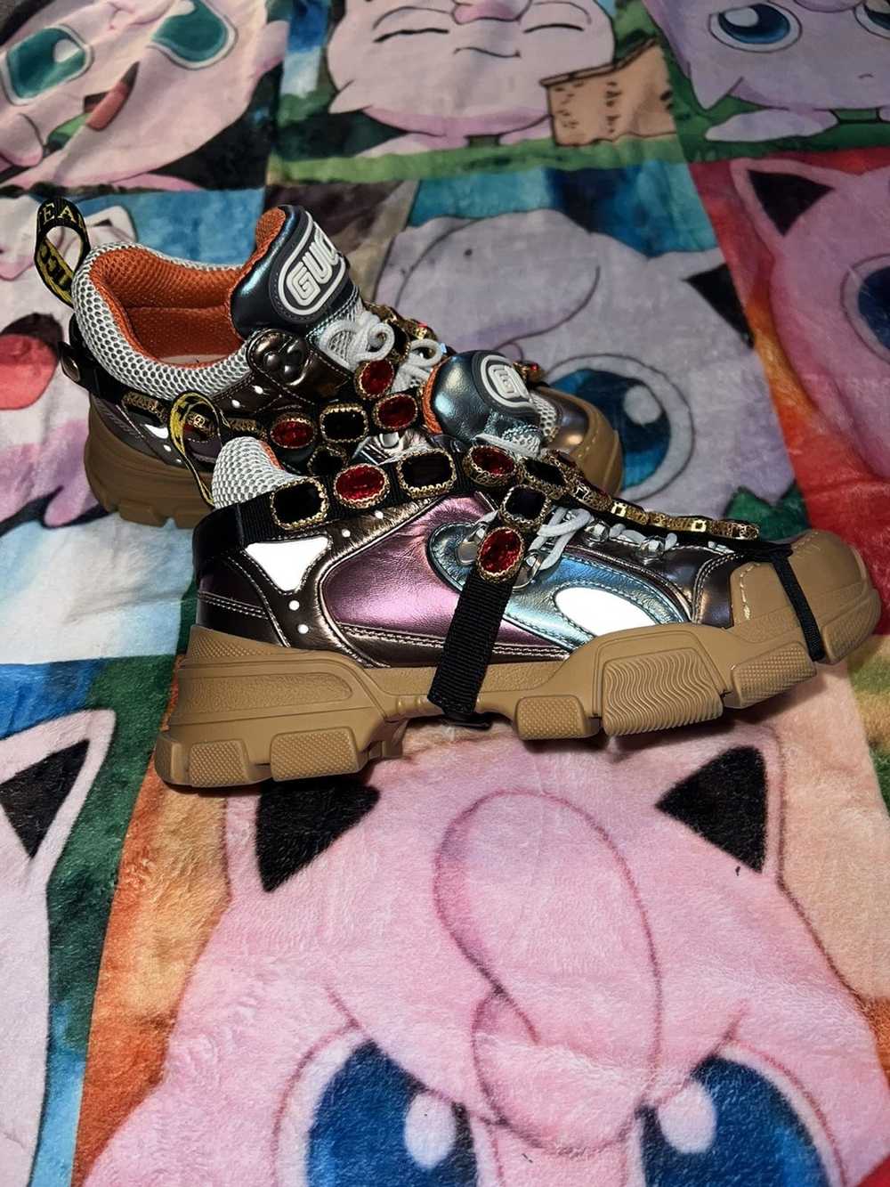 Gucci Gucci x sega removable gem sneakers - Gem