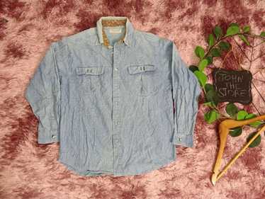 Blue × Japanese Brand × Vintage Vintage Chambray … - image 1