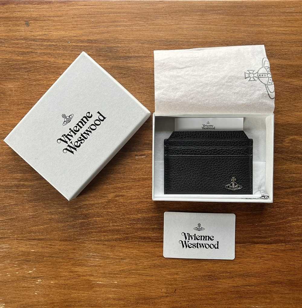 Vivienne Westwood Leather Slim Card Holder - image 1