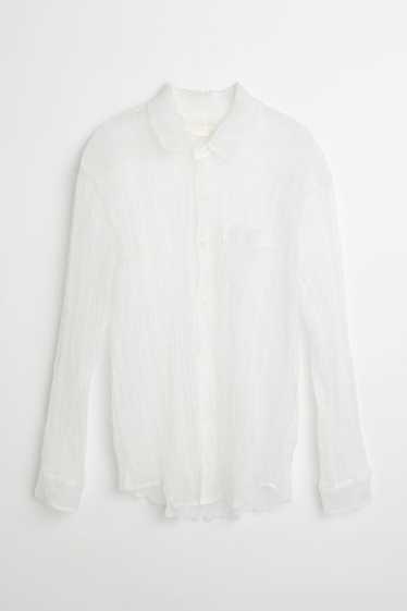 Our Legacy Initial Shirt in Milky Quartz Pleat