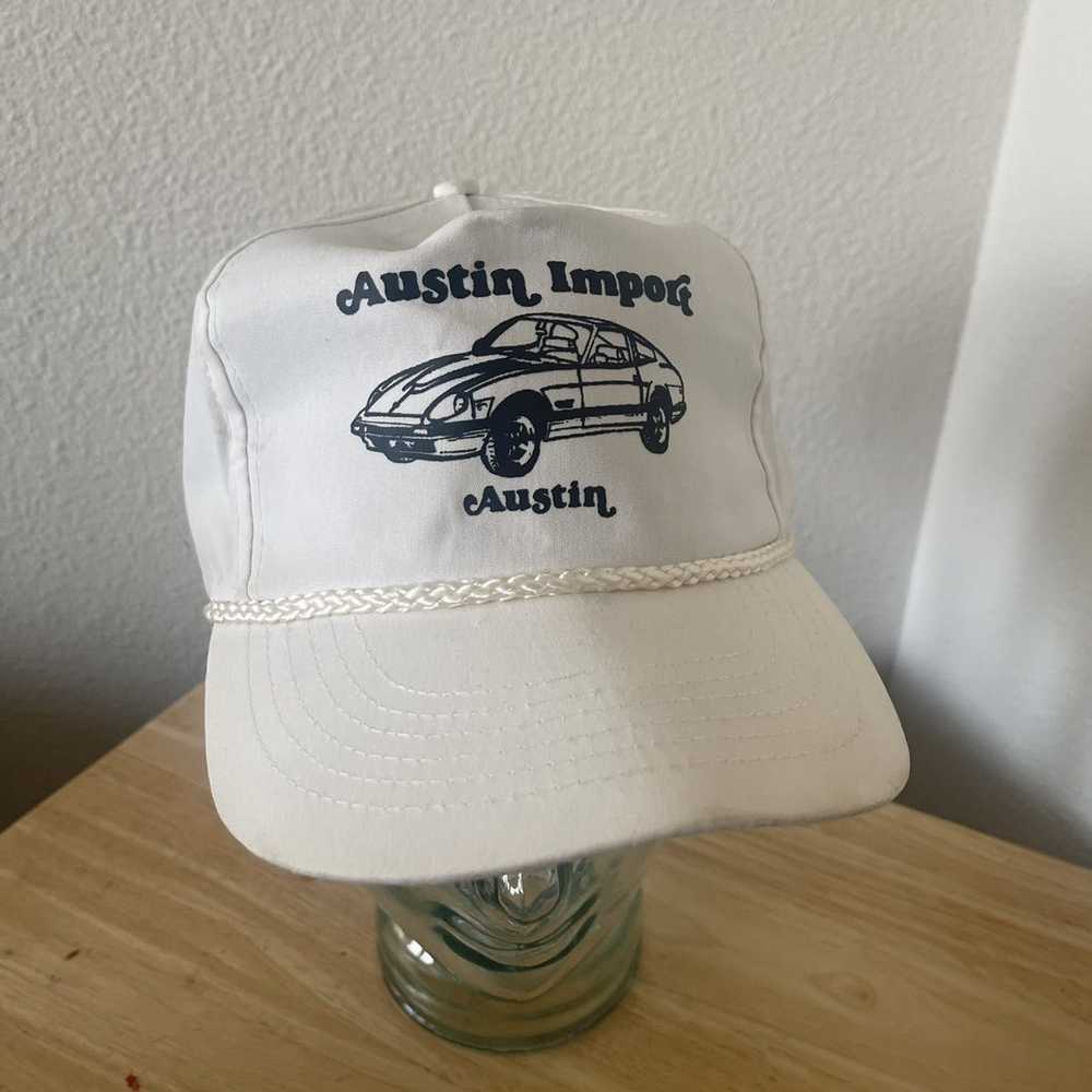 Vintage Austin Import Car Vintage Vtg Strap Back … - image 2