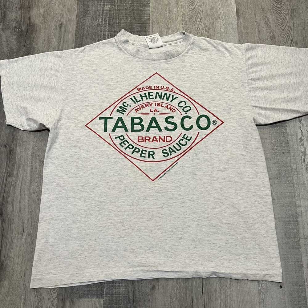 Tabasco × Vintage VTG McIlhenny Co Tabasco Gray R… - image 1