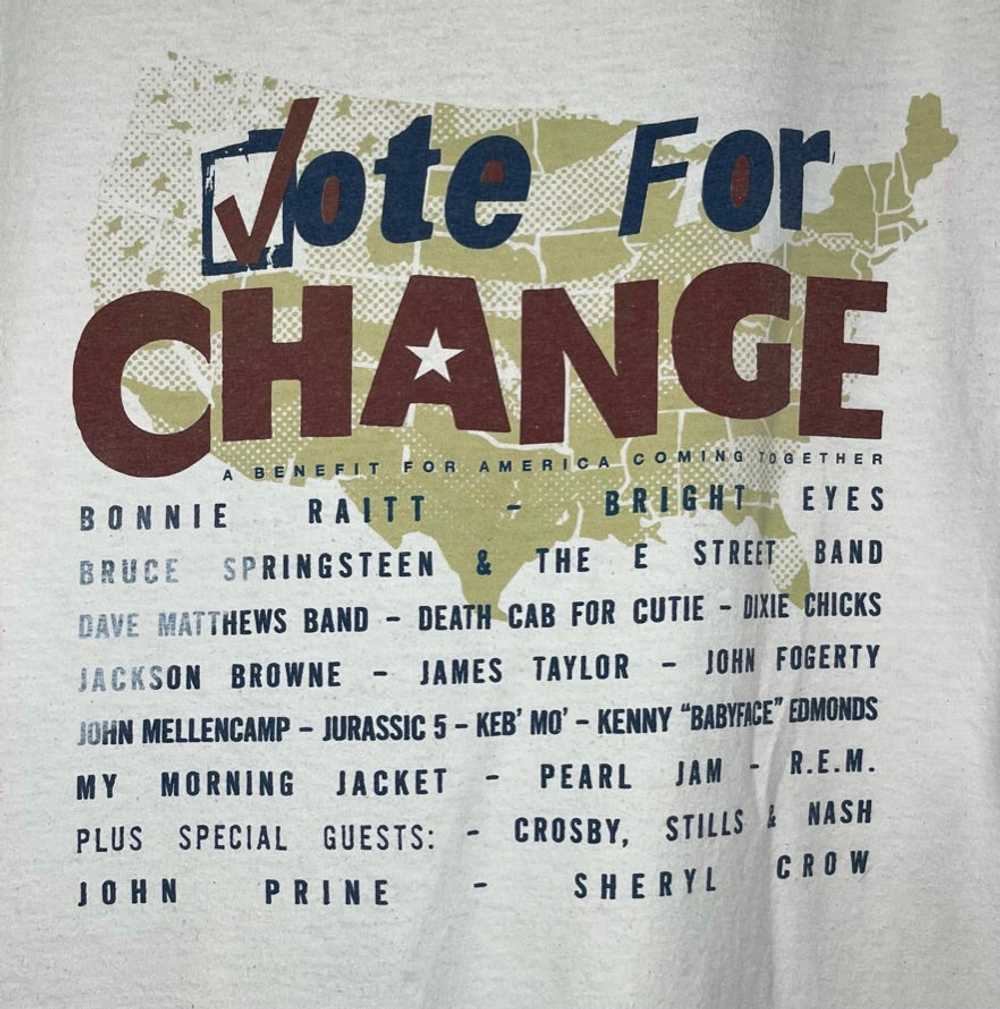 2004 Vote for Change T-Shirt: XXL - image 5