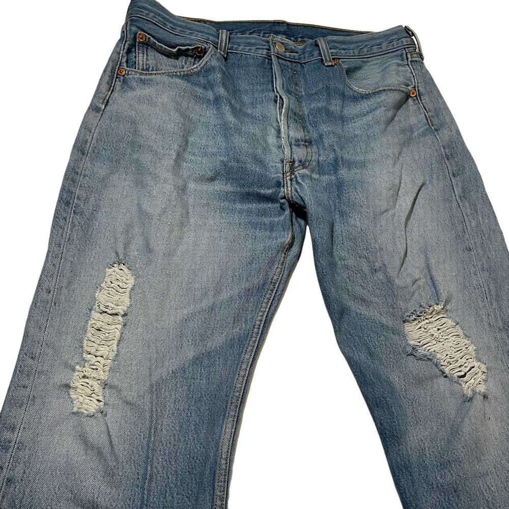 Levi's × Vintage Levi’s 501 Distressed Jeans - image 2