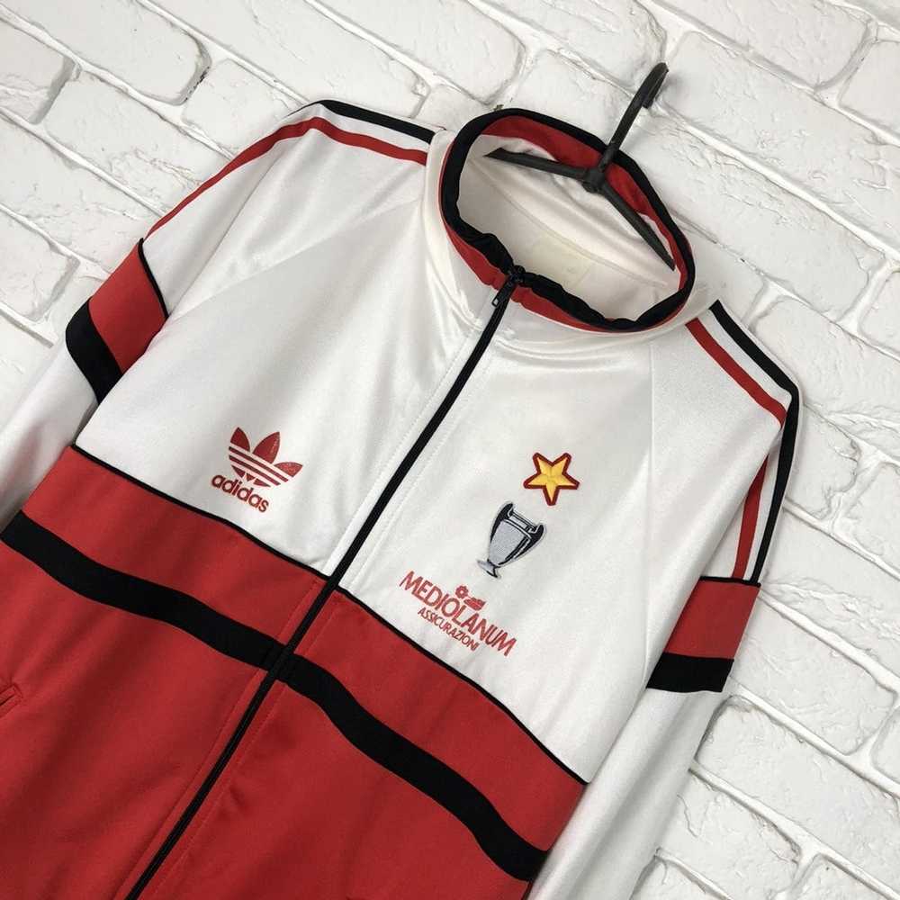 Adidas × Soccer Jersey × Vintage AC Milan 1989 Ad… - image 2