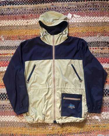 Stussy Navy Monogram Reversible Jacket (1990's) PRE-OWNED – On The Arm