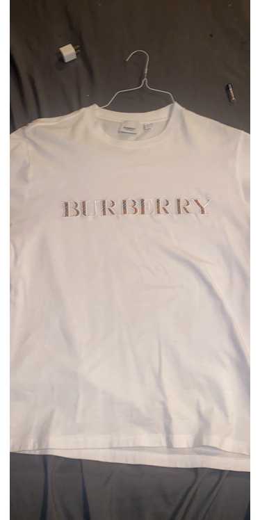 Burberry Burberry embroidered tee