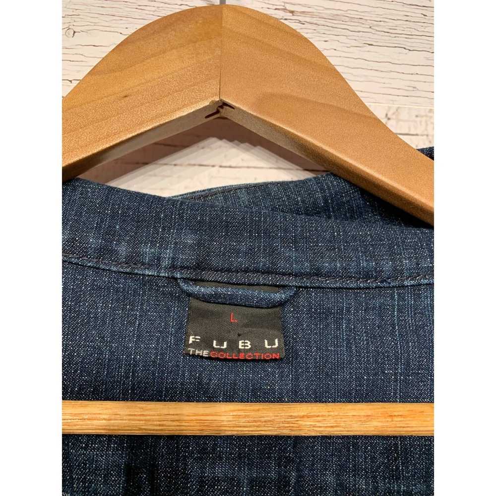 Fubu Vintage FUBU Womens Denim Jacket jean Large … - image 3