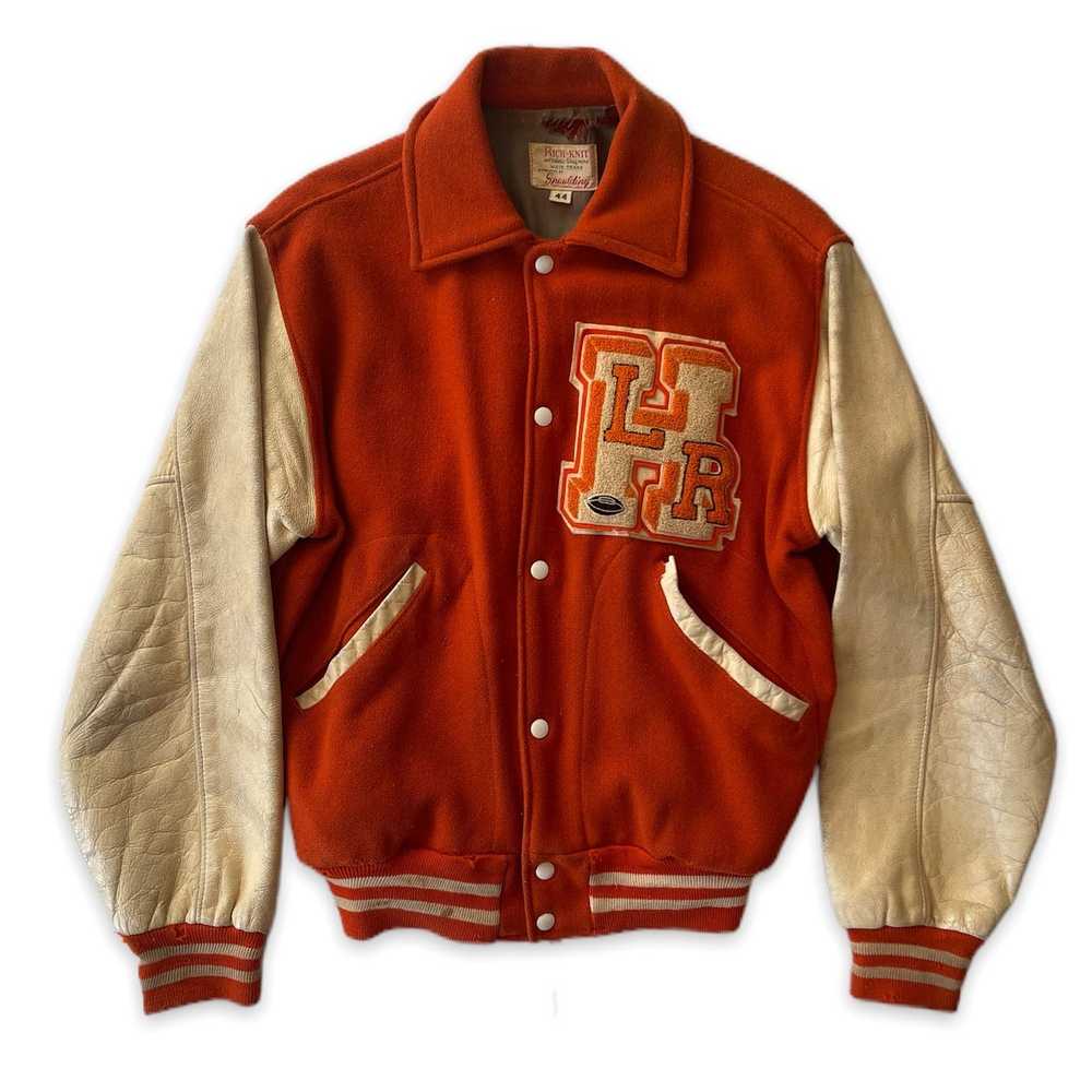 Vintage 1950s Spaulding Varsity Letterman Jacket - image 1