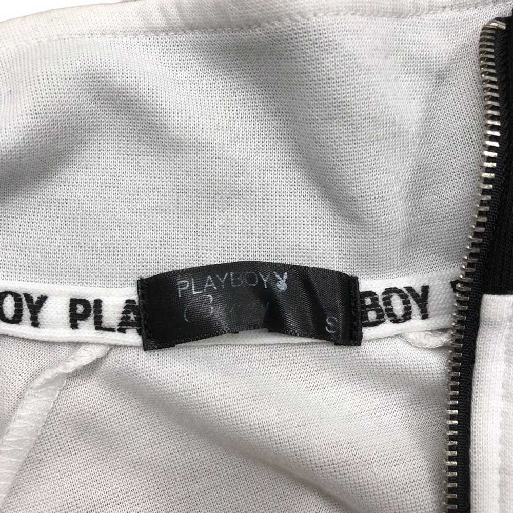 Playboy × Vintage Pick!! Vtg PLAYBOY Half Zipper … - image 3