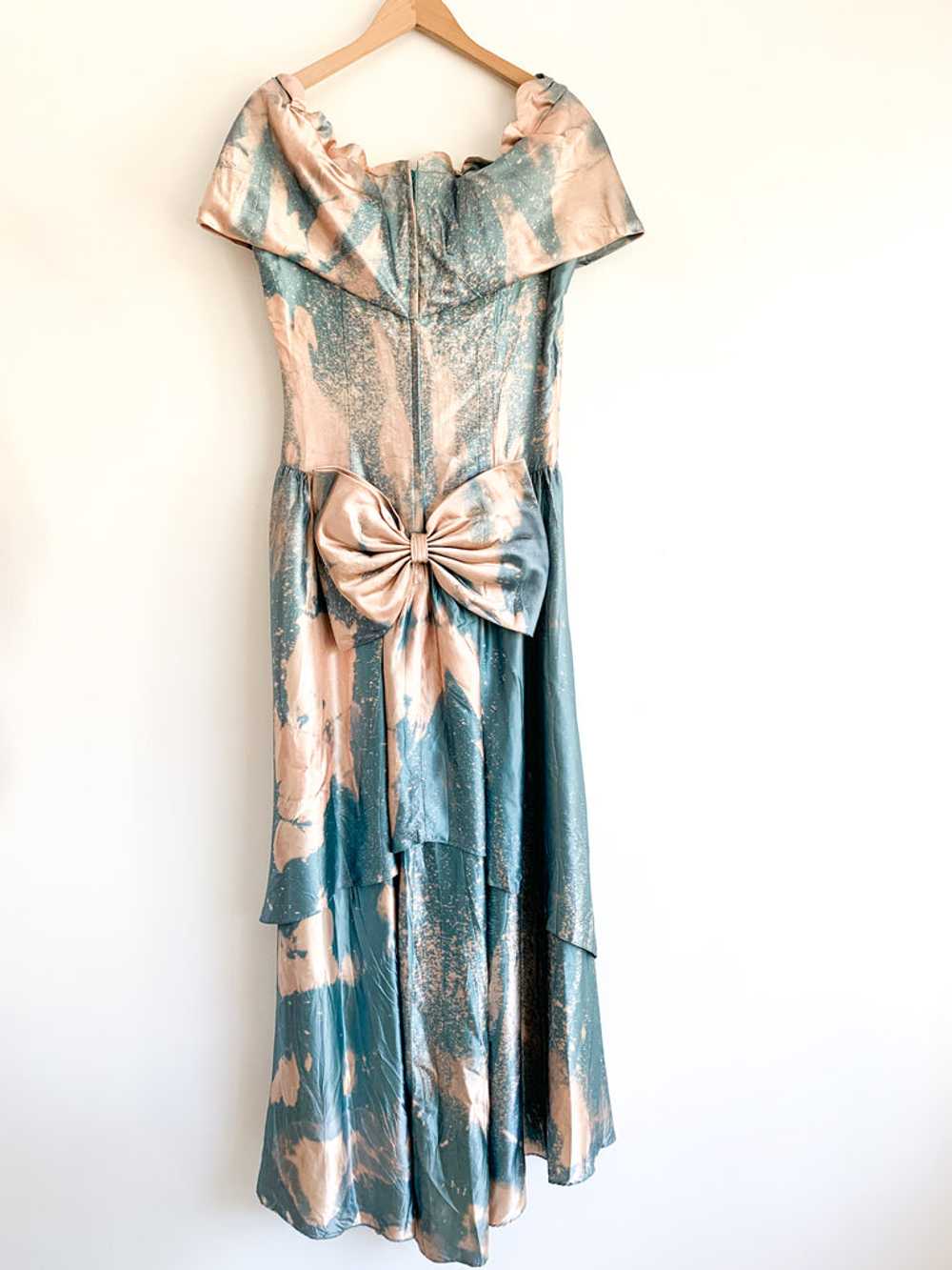 Cotton Candy Satin Party Dress - image 8