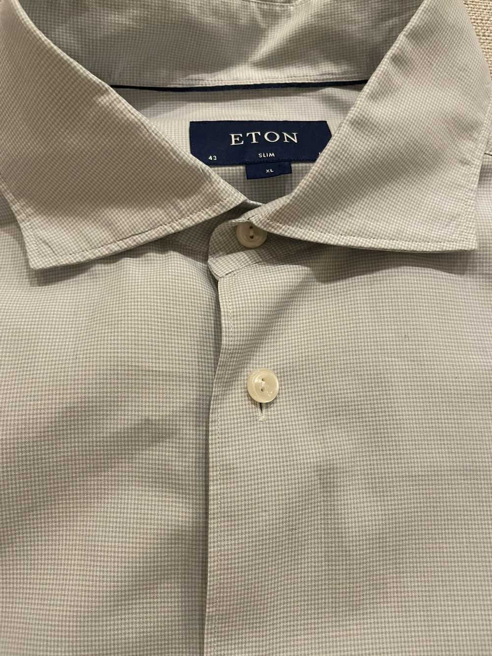 Eton Micro Check Print Shirt - image 2
