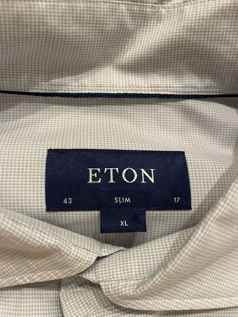 Eton Micro Check Print Shirt - image 3