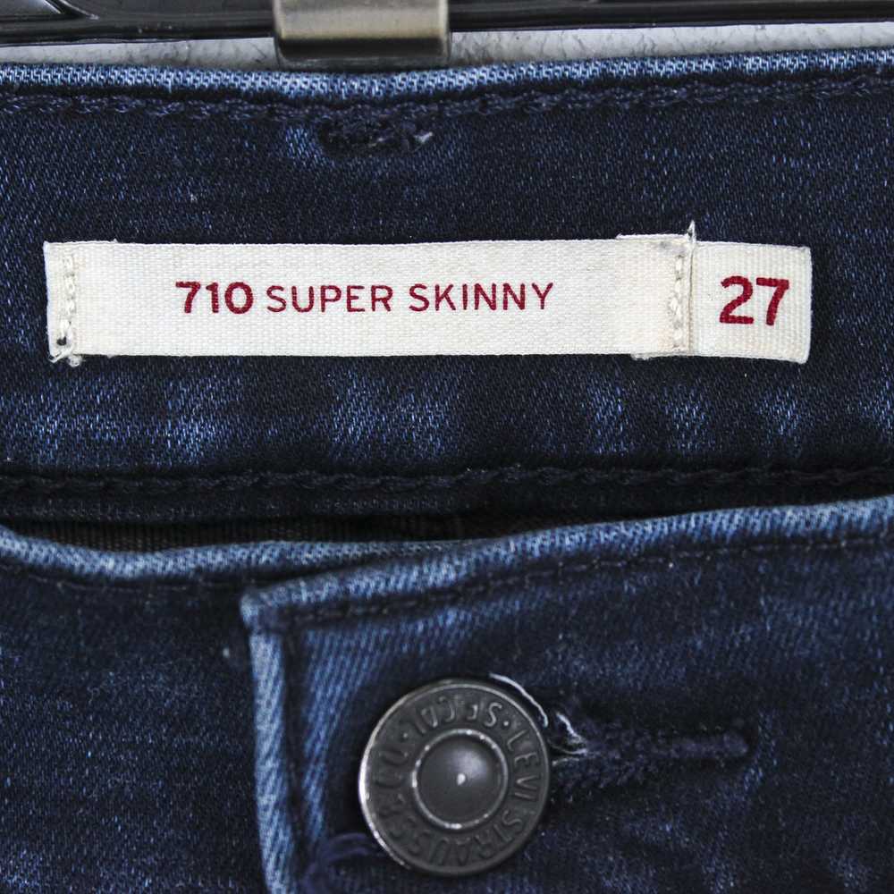 Levi's 710 Super Skinny W27 L32 Jeans Trousers Pa… - image 5