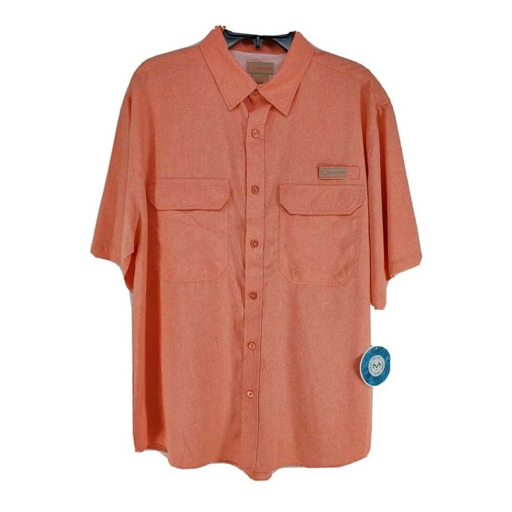 Other Realtree Fishing Vented Shirt Men's Size La… - image 1