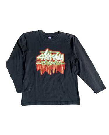 Stussy Vintage 90s stussy graffiti longsleeve