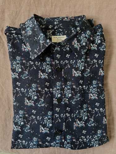 Club Monaco Long Sleeve Floral Shirt