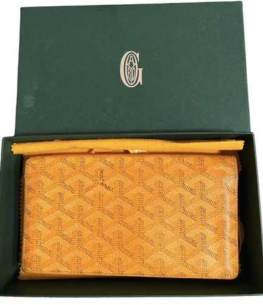 Goyard Goyard Yellow Long Wallet