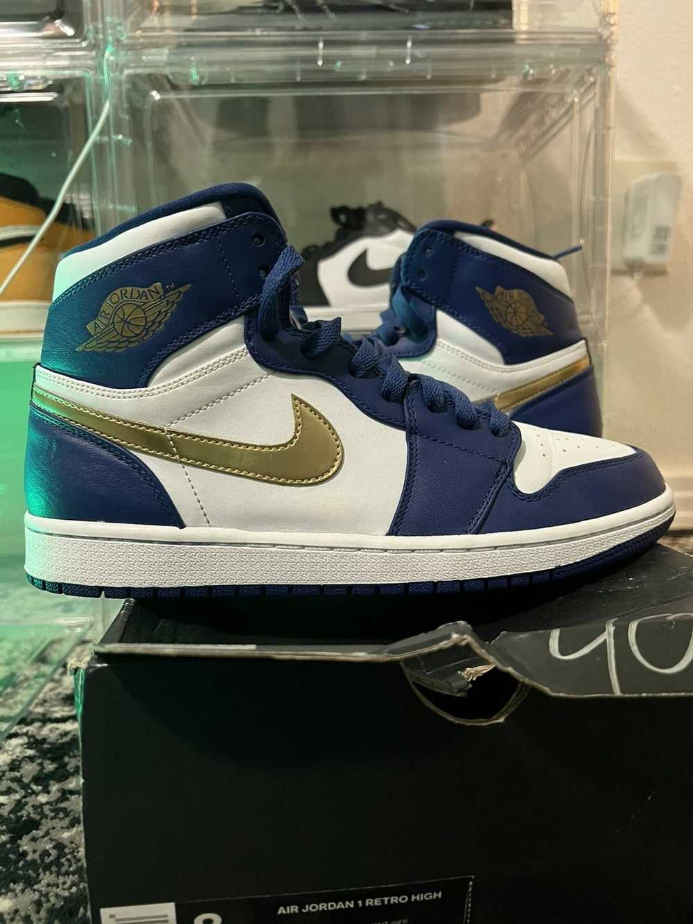 Jordan Brand × Nike Air Jordan 1 Retro High “Gold… - image 1