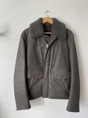 Hermes shearling jacket - Gem